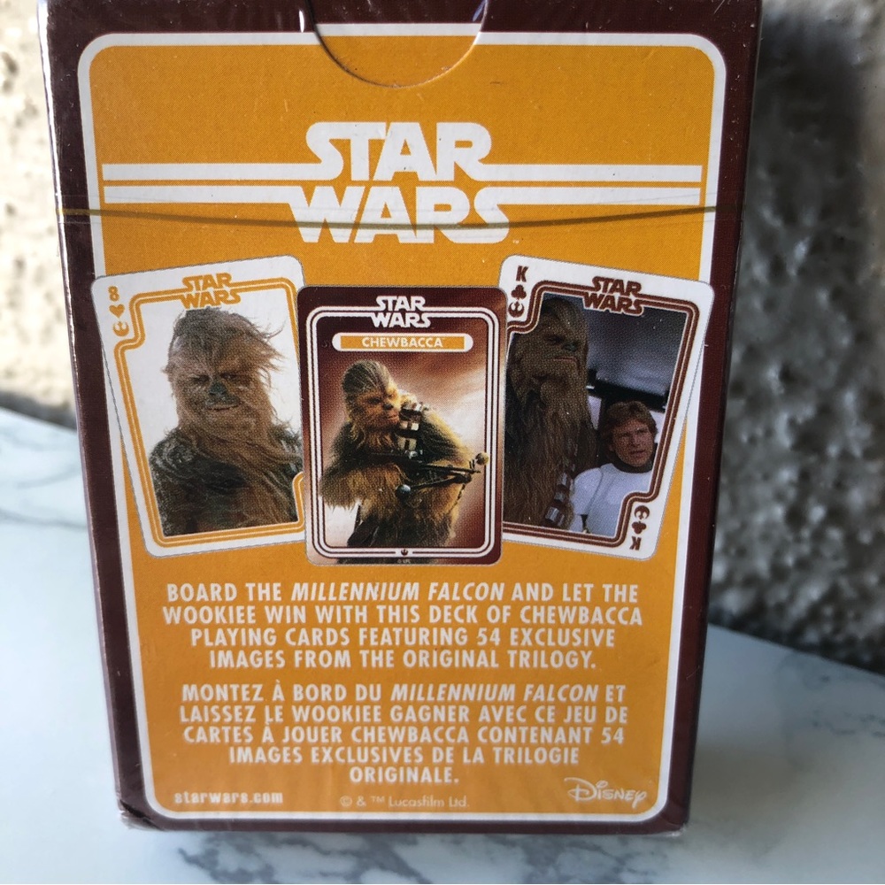 Star Wars Chewbacca Playing Cards New still sealed - Picture 2 of 4